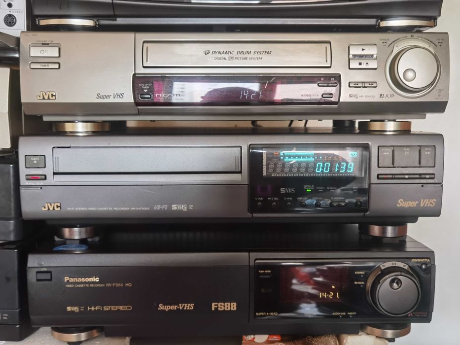 Videorecorder s-vhs Jvc hr-s 4700