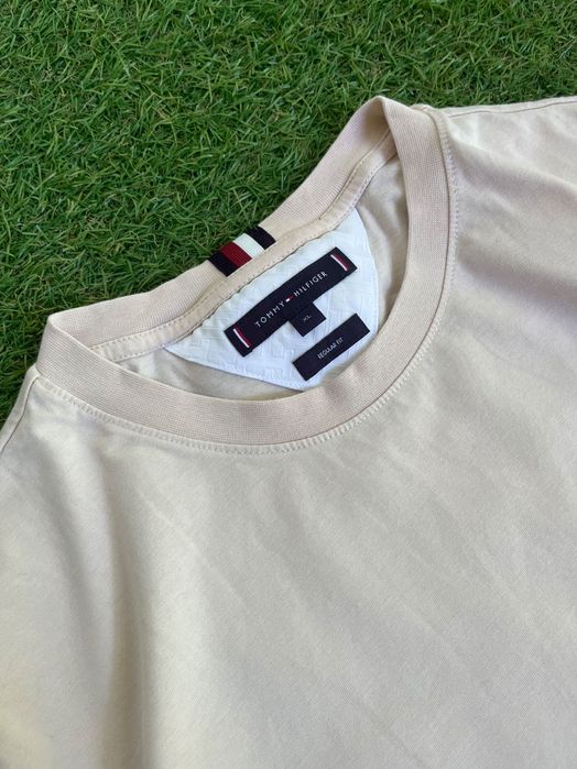 Мъжка блузка с къс ръкав : Tommy Hilfiger Monogram Embroidery Men's T-shirt XL