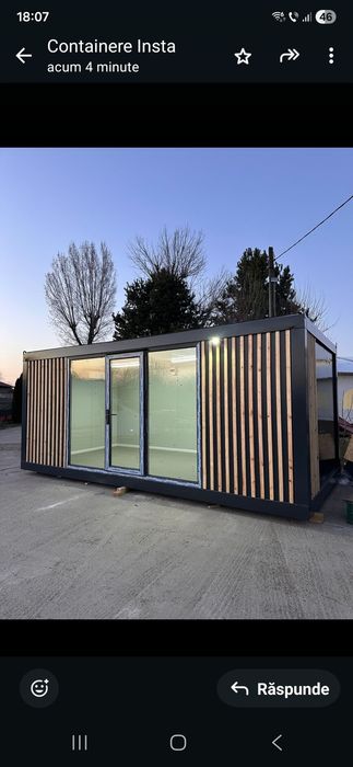 Vand containere tip casă birouri spatii comerciale fast-food Hale metalice