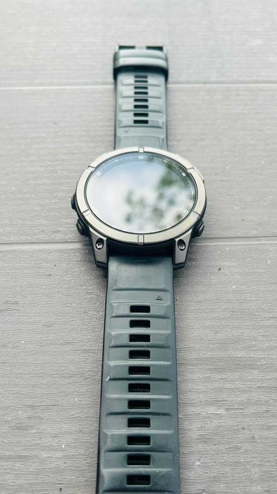 Garmin Fēnix E, 47mm, AMOLED, Slate Gray Black — stare impecabilă, garanție activă ~18 luni