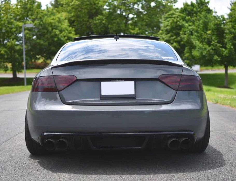 Difuzor bara spate fusta spoiler lip AUDIA5 COUPE CABRIO aspect RIEGER