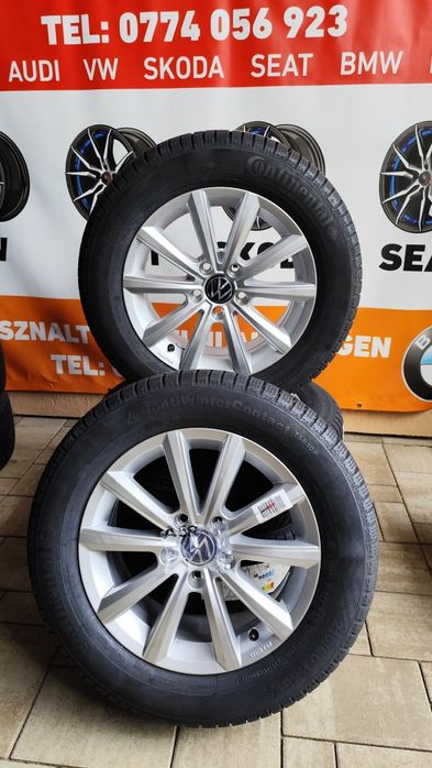 Jante noi vw passat b8 215/60/16 noi continental