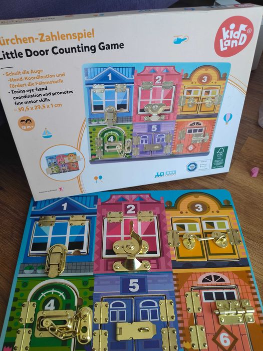 Joc lemn Montessori copii 1-2-3-4-5