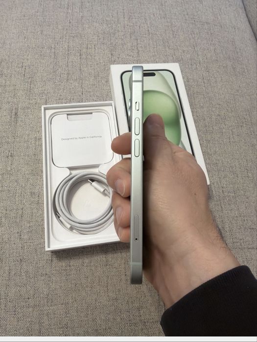 iphone 15 green 256gb absolut ca NOU