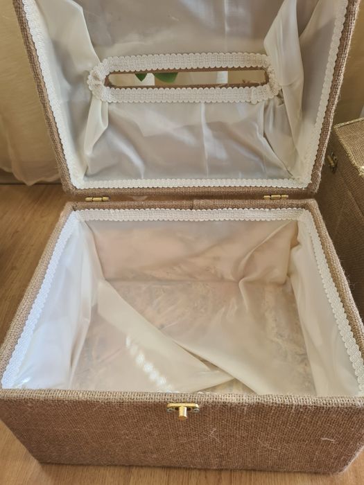 Кутии за пликове за сватба подаръци бохо стил малка кутия голяма кутия