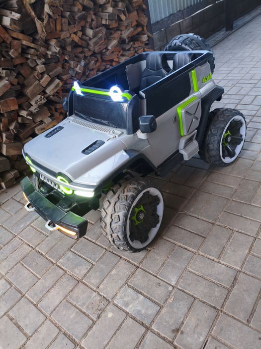 Детский электромобиль jeep wrangle