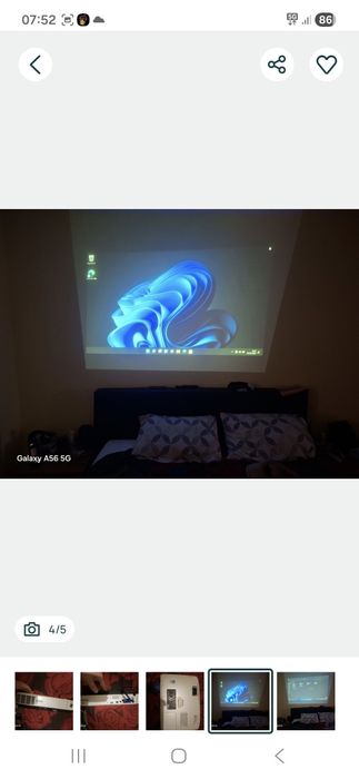 Vand videoproiector epson