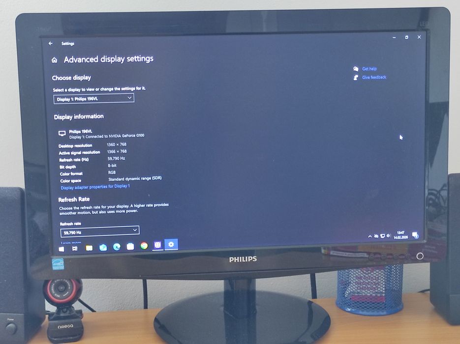 Monitor Philips 196V