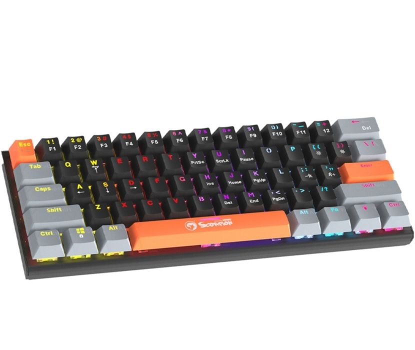 Tastatura gaming mecanica RGB 60%