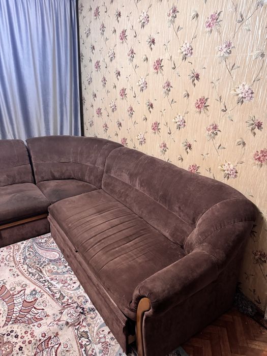 Диван раскладной + кресло