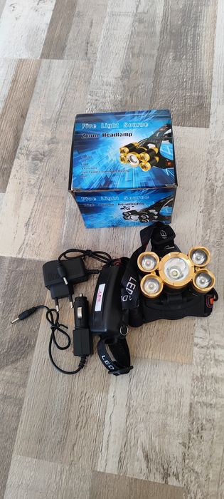 Лед челник, фенер за глава