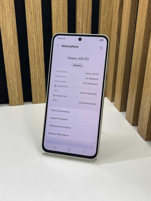 Samsung A56 / 128 GB 8 GB RAM / Factura / Garantie #55548