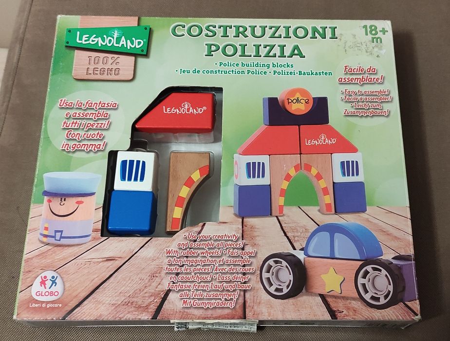 Детски дървен конструктор