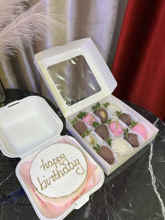 Клубника в шоколаде Астана