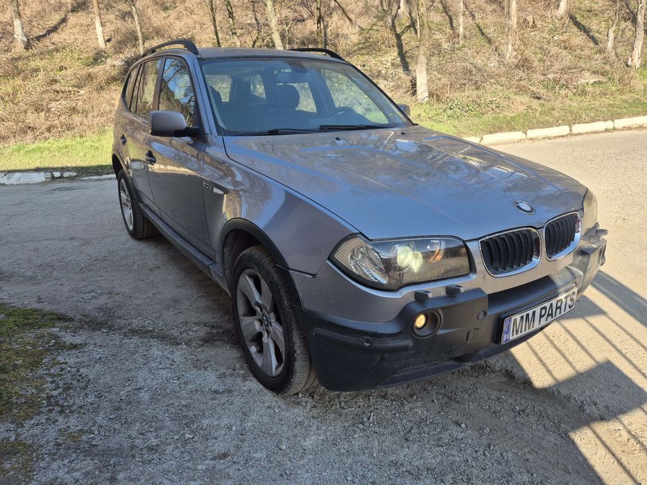BMW X3 E83 2.0D 150кс панорама навигация ксенон ръчка НА ЧАСТИ!