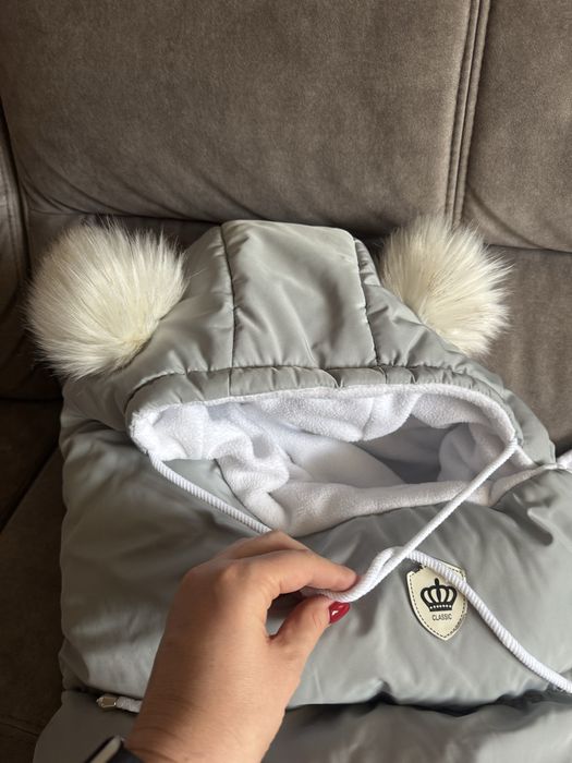 Зимний конверт для малыша