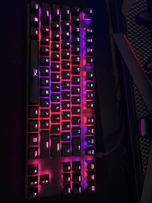 Tastatura Mecanica HyperX Alloy Origins Core RGB TKL HX RED