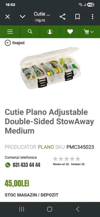 Cutii accesorii pescuit