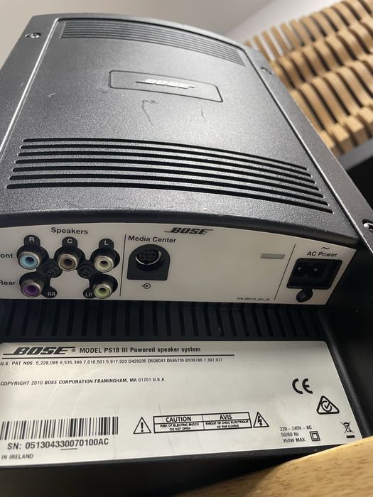 Subwoofer bose ps18 seria 3