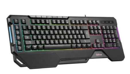 Tastatura Gaming Vortex iluminare rosu / Tastatura Gaming Qilive RGB