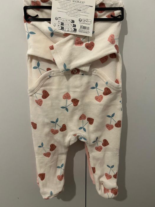 Pijama salopeta flausata groasa TEX Carrefour