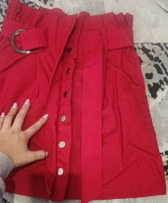 Юбка женская с ремнем