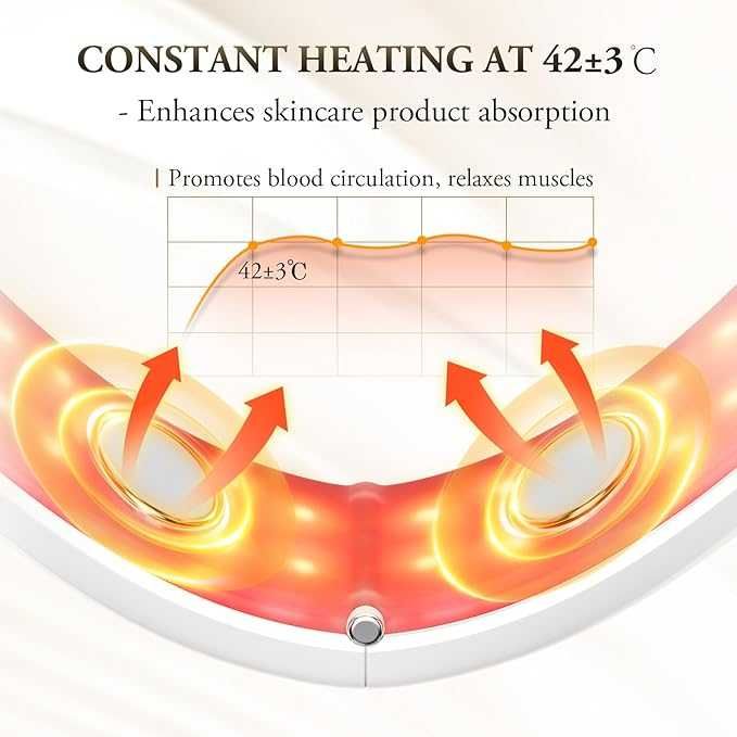 Електрически масажор за оформяне на лице с V-образна форма, ANLAN EMS