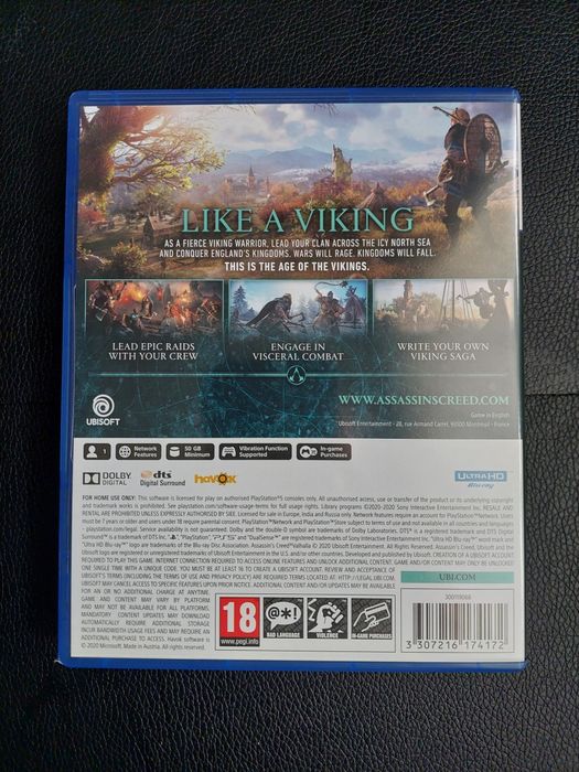 Joc Assassins Creed Valhalla PS5
