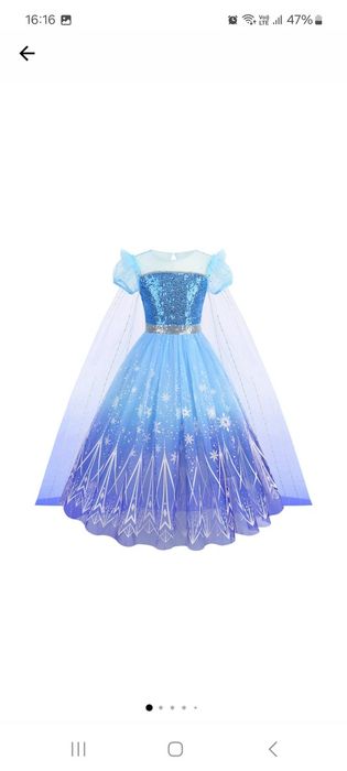 Rochie copii frozen marime 110