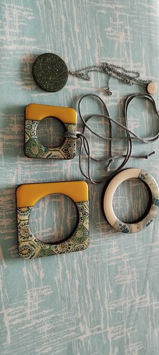 Колие + обици + гривни Kat's jewellery