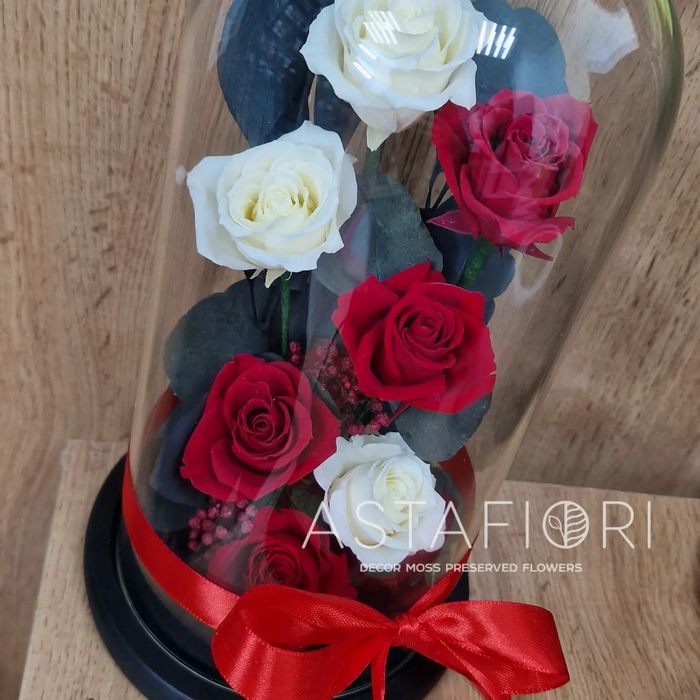 Цветы розы не вянут