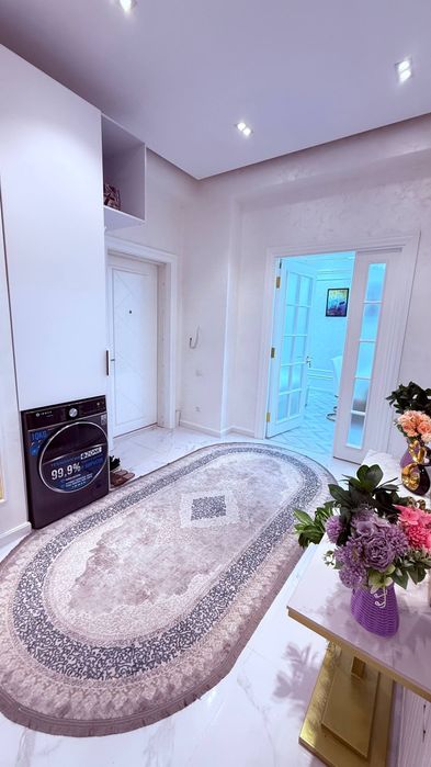 2-комнатная квартира в Tashkent City • Вид на парк и фонтаны • Bouleva