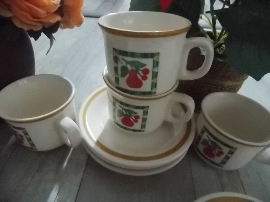 set de cafea espresso din portelan - 25 lei/set
