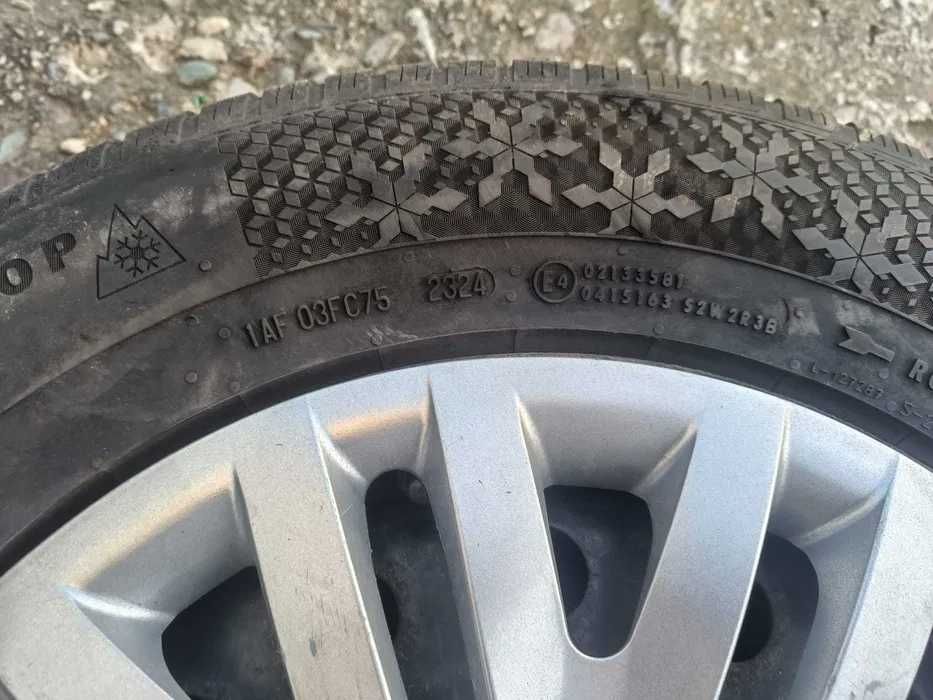 Set 4 roti complete de iarna 16", Hyundai Tucson, maxim 2000km rulate