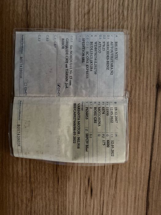 Mercedes Atego 1224 Accept schimburi cu diverse