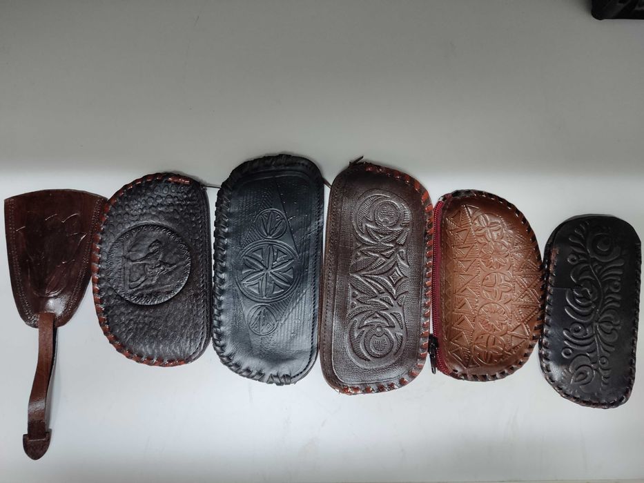 Portmoneu handmade din piele noi