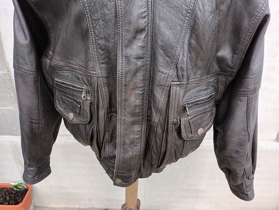 Nuoka Brown | geaca piele mar. 50 - 52 | XXL