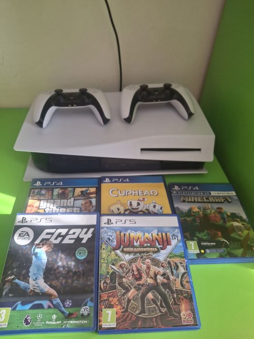 Vând PS 5 + doua console+ jocuri
