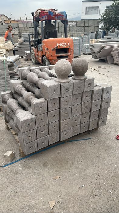 Гранит Травертин Мрамор Балясина Перила Тумба