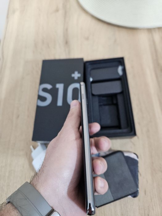 Samsung Galaxy S10 +, Dual SIM, 128GB, 8GB RAM,4G Ceramic Black