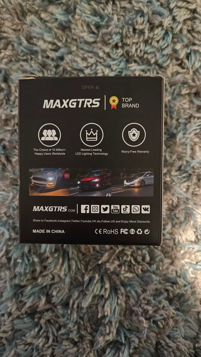 MAXGTRS led h7 крушки