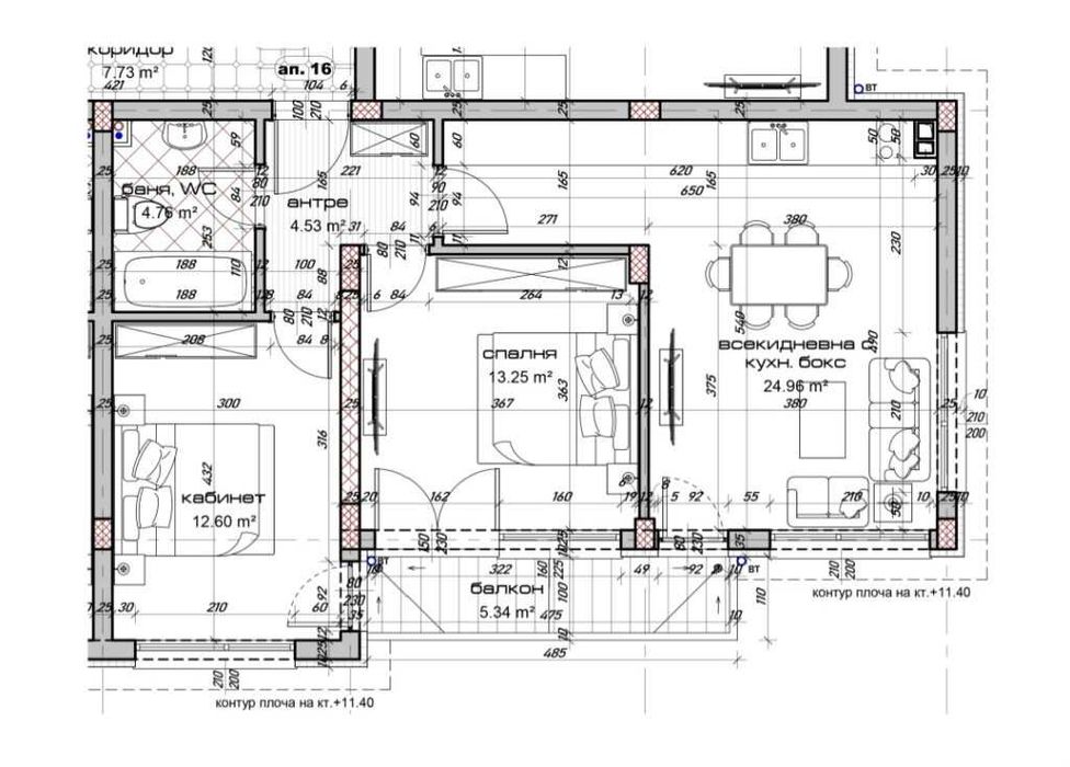 Продава се Тристаен апартамент в Варна, Виница - 96 кв.м за 1553 €/кв.м - Снимка #4