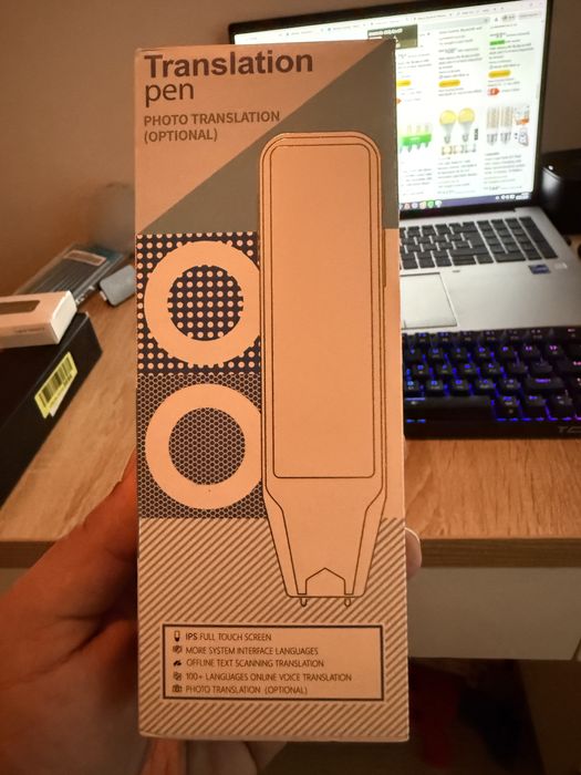 Scan Reader Pen 113 Limbi, Traducator Device cu LCD Touch Screen