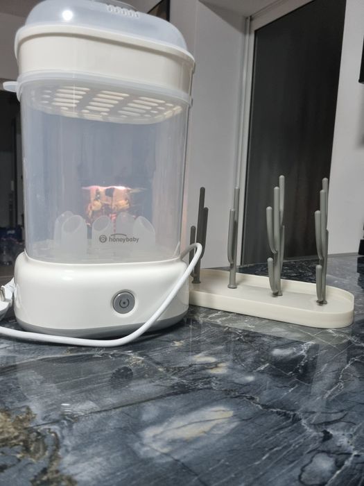 Sterilizator Electric Biberoane cu 5 Pozitii 500 W - Honey Baby