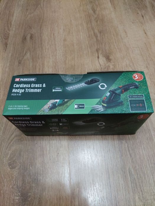 Foarfeca pentru arbusti si iarba, nou