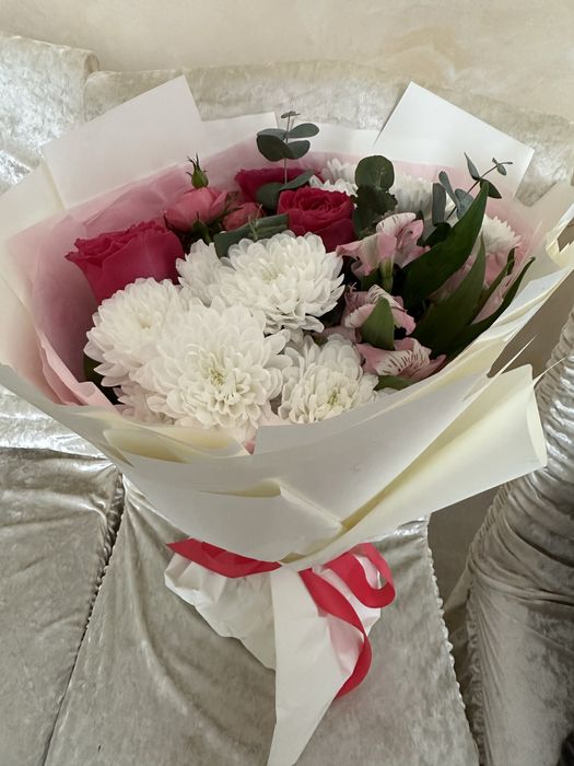 Цветы букеты свежие