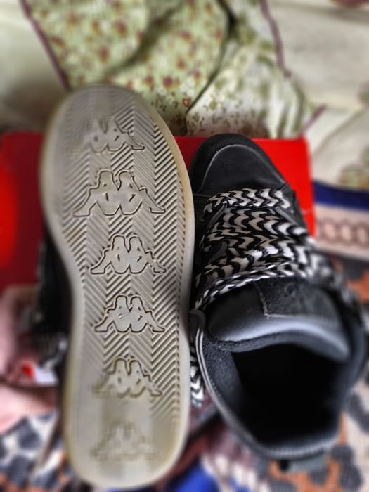 дутые кроссовки kappa fatty