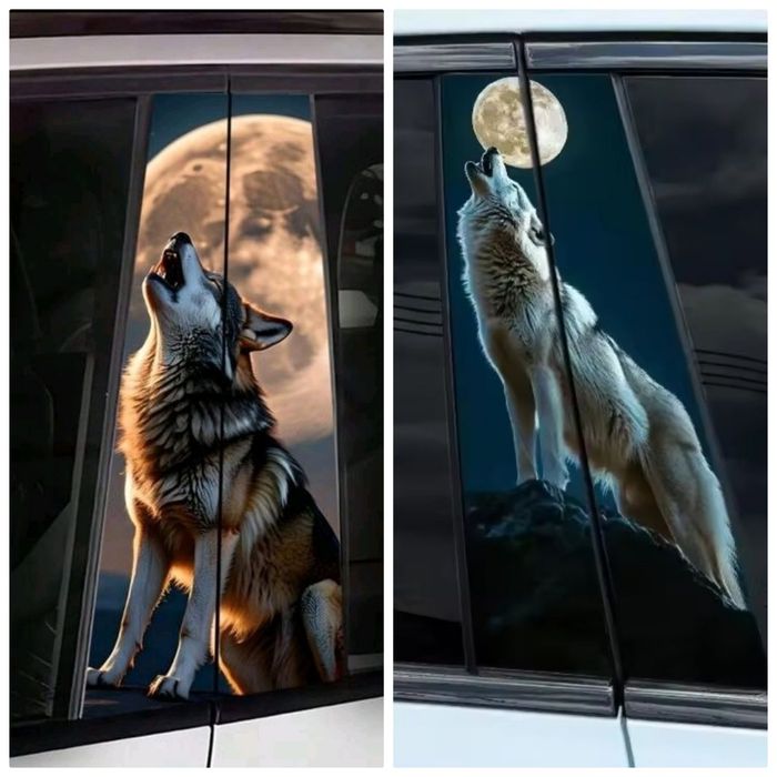 Водоустойчиви стикери за кола-2 бр. Комплект