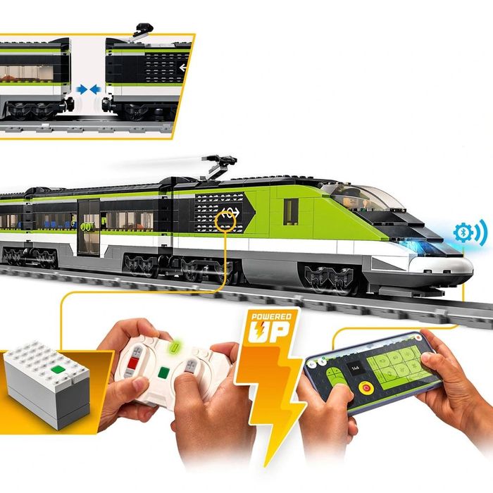 LEGO City Tren expres de pasageri (60337) - 764 piese
