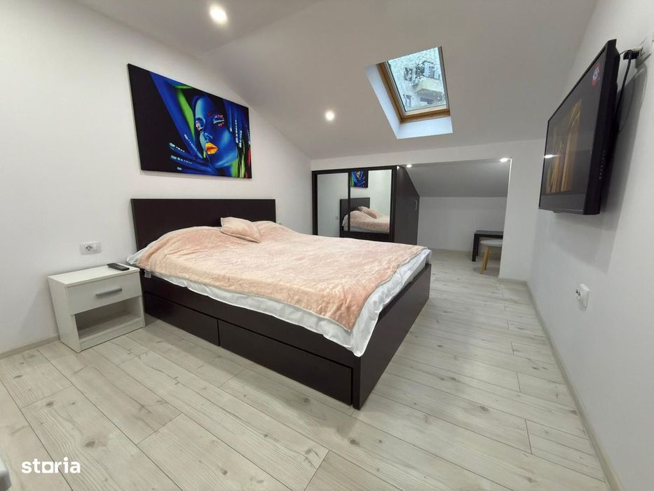 Studio de lux in bloc nou privat cu curte proprie in zona stadionului